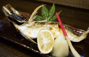 あじ塩焼き あじ塩焼き